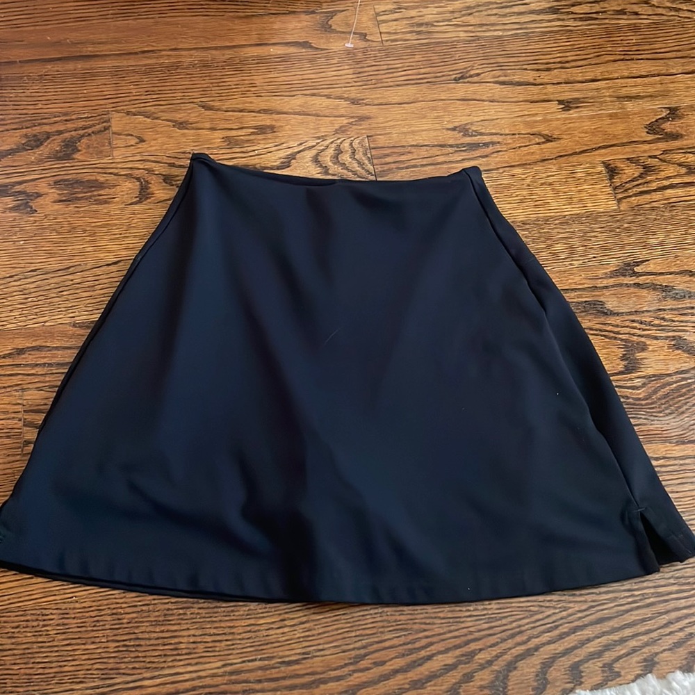 Girlfriend collective exercise skirt black size xs